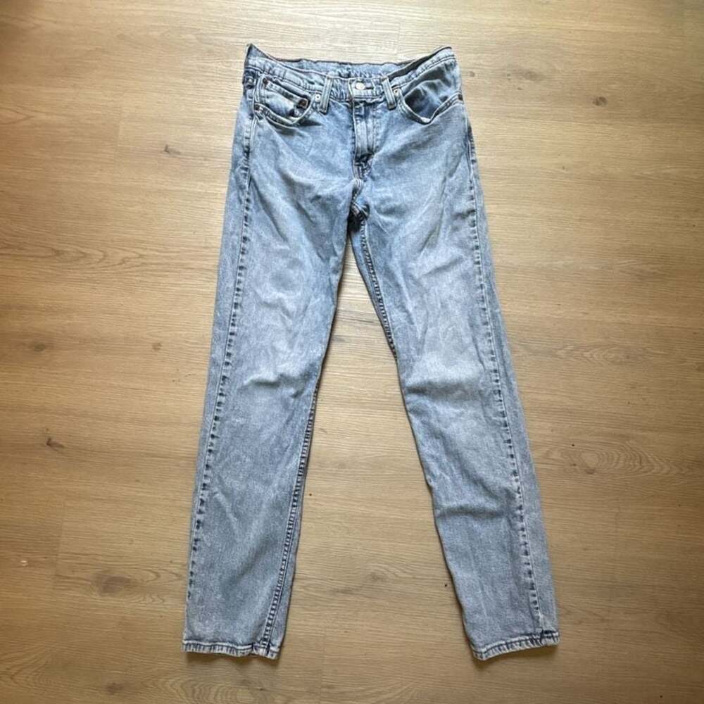Levi's 511 Slim Fit Acid Wash Denim Jeans